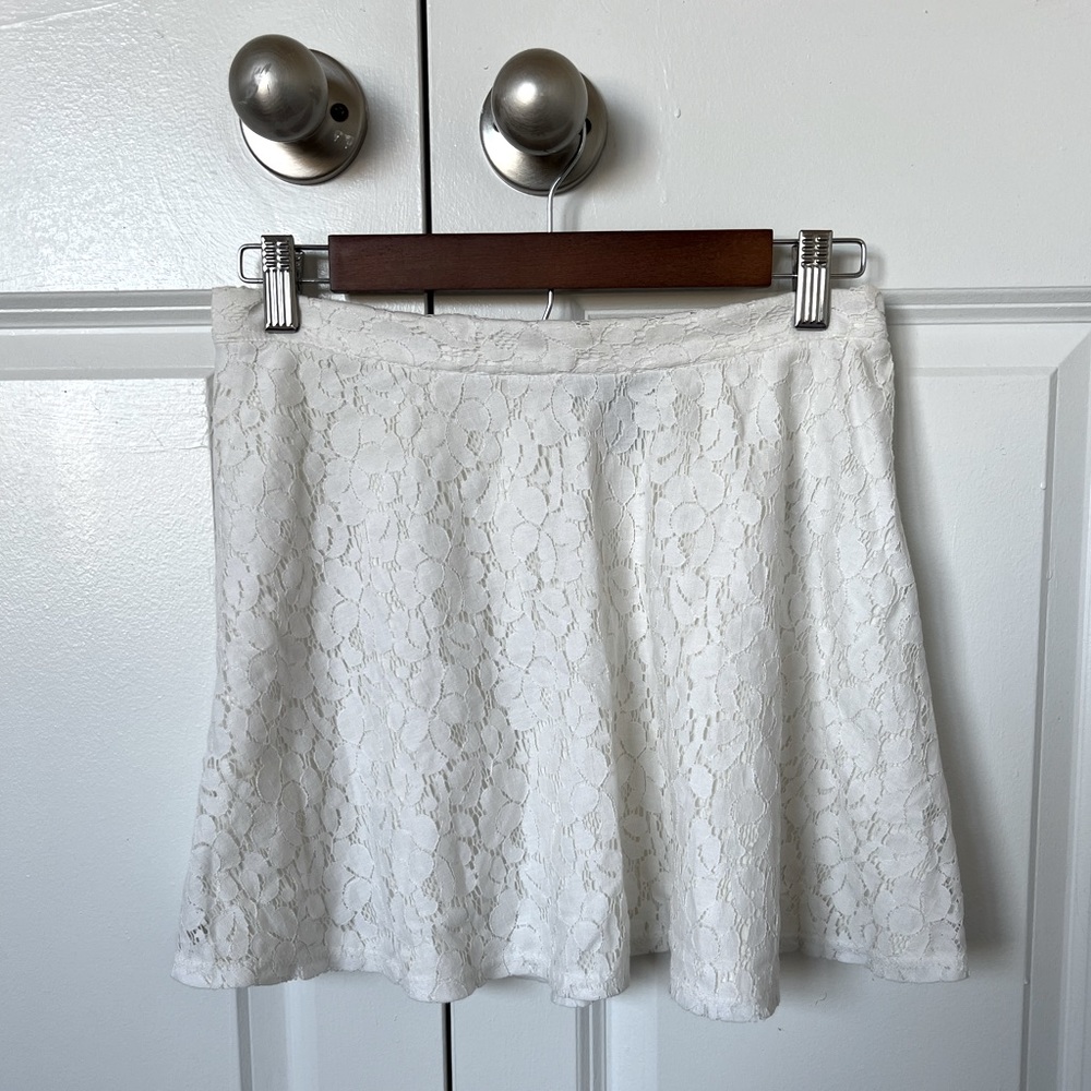 Lace Mini Skirt